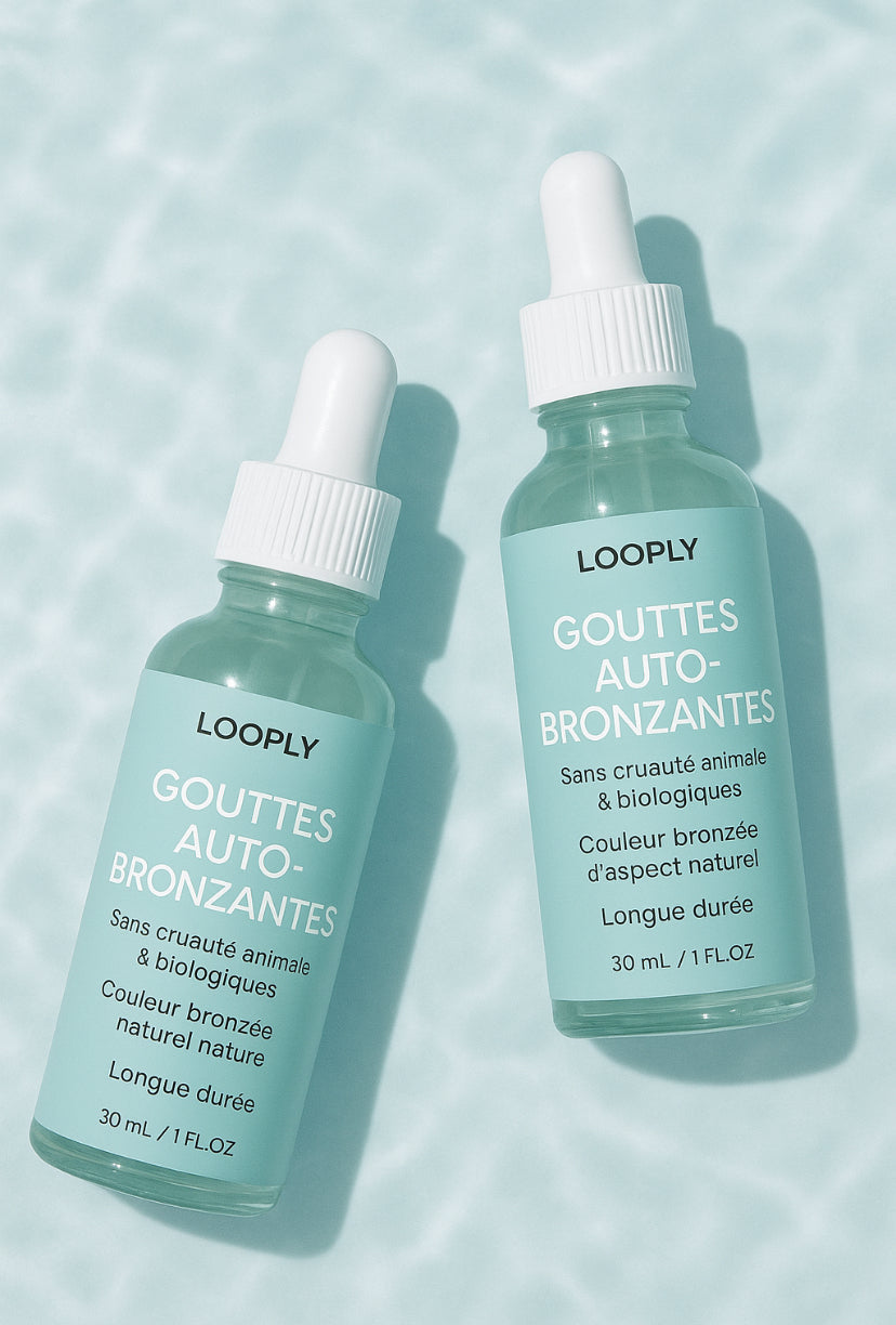 Gouttes autobronzantes pour le corps 30 ml - LooPly